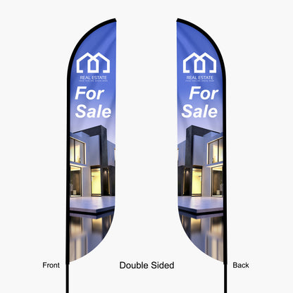 Feather Convex Flag